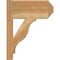 Ekena Millwork Funston Craftsman Rough Sawn Outlooker, Western Red Cedar, 8"W x 16"D x 20"H OUT08X16X20FST04RWR - alternate 3